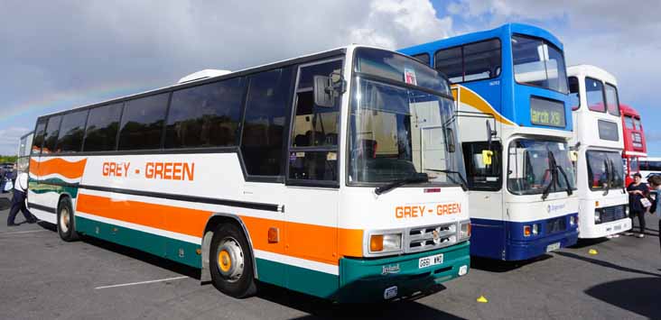 Grey-Green Leyland Tiger Plaxton Paramount G661WMD